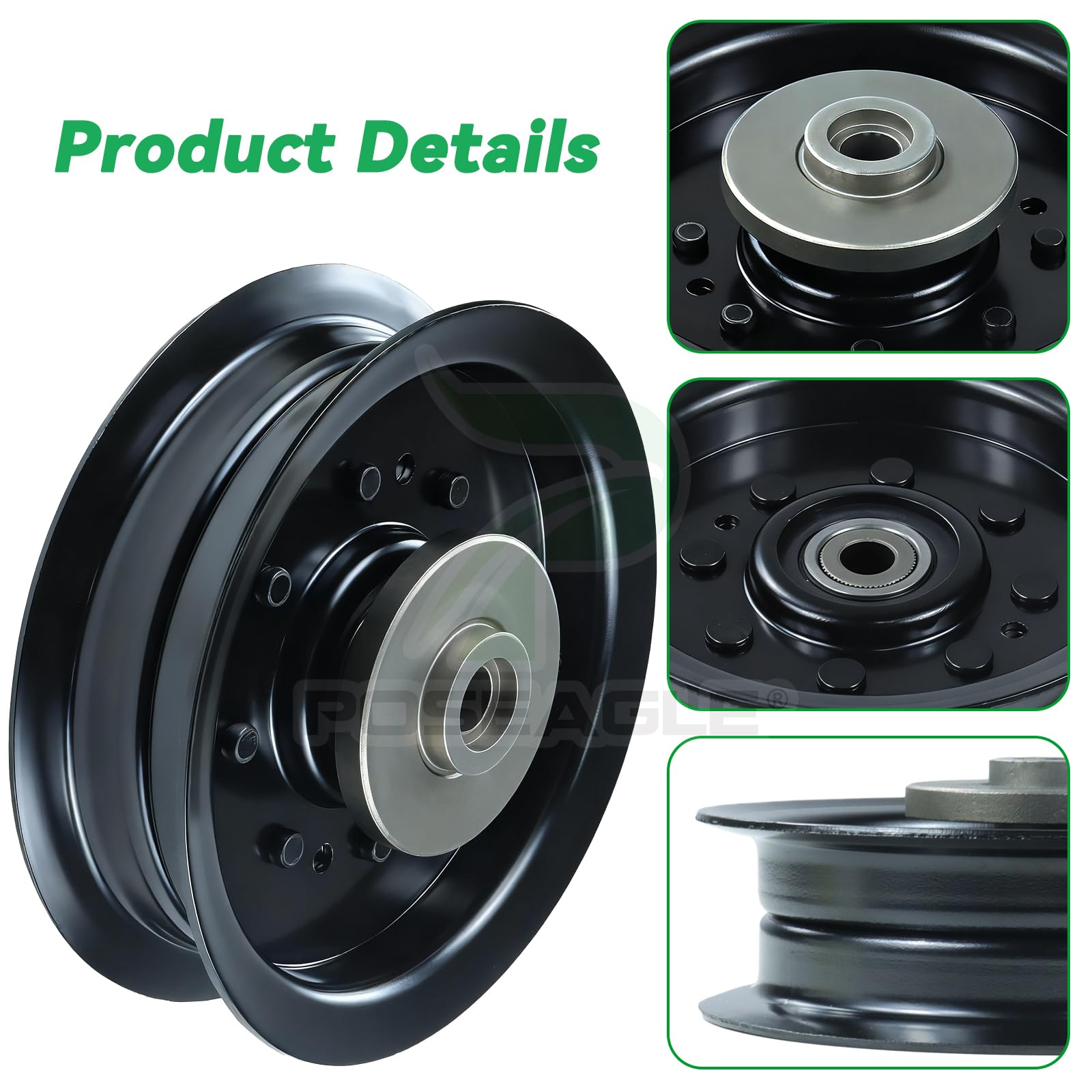 73-04283、71-19194、２台 Amazon.com : POSEAGLE 2 Pack 532196104 Idler Pulley Replaces