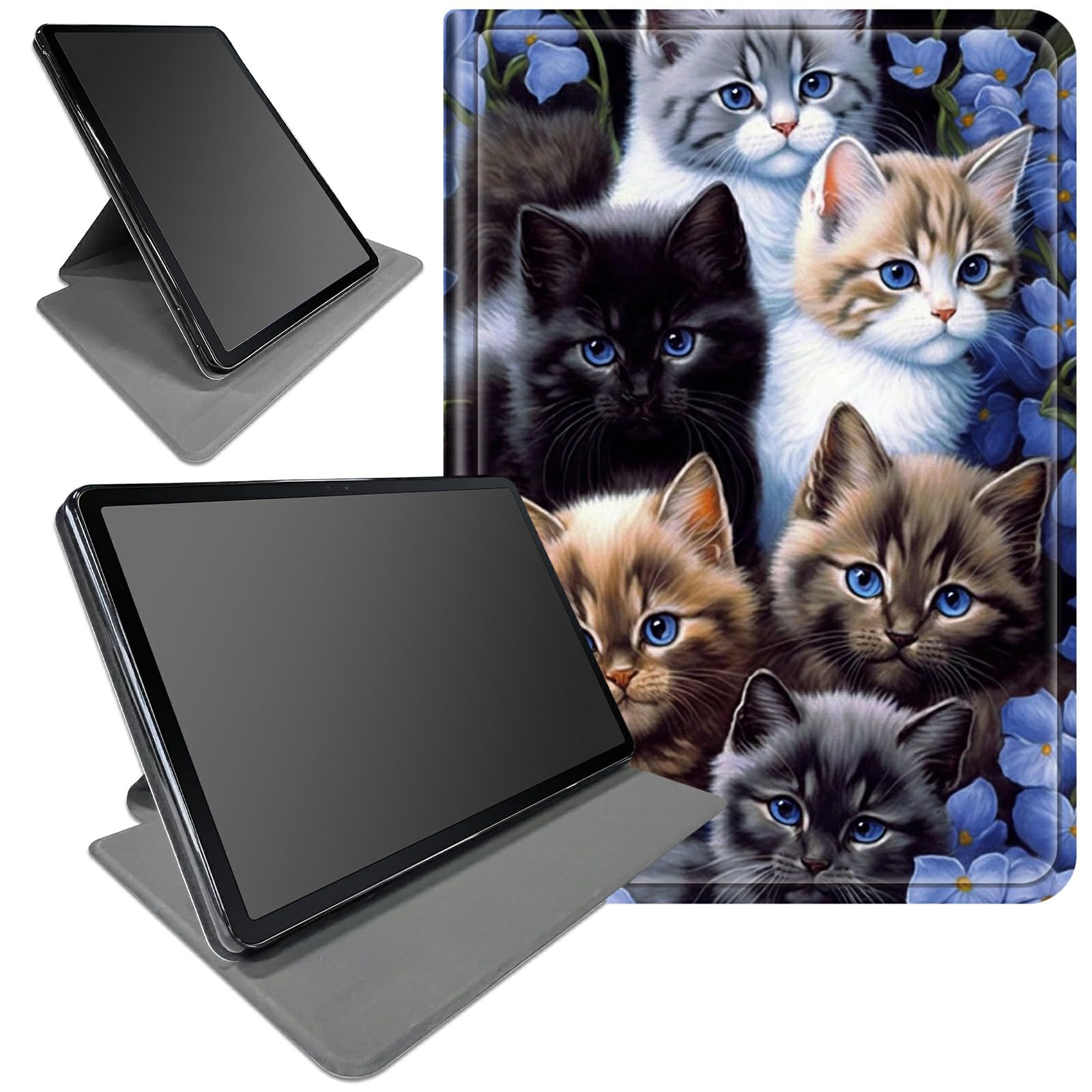 DIGTIALL Case for iPad (A16) 11th Generation 11 Inch 2025/10th Generation 10.9 Inch 2022,360 Degree Rotating Swivel Stand Protective Cover with Auto