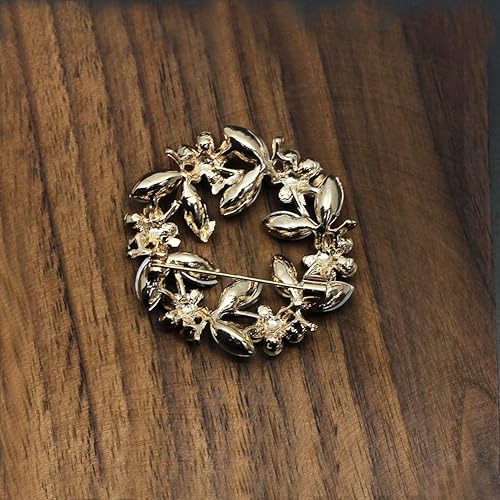 Miniatura 3 de Broche de cristal de colores, broches de diamantes de imitación, regalo de joyería para mujeres y niñas