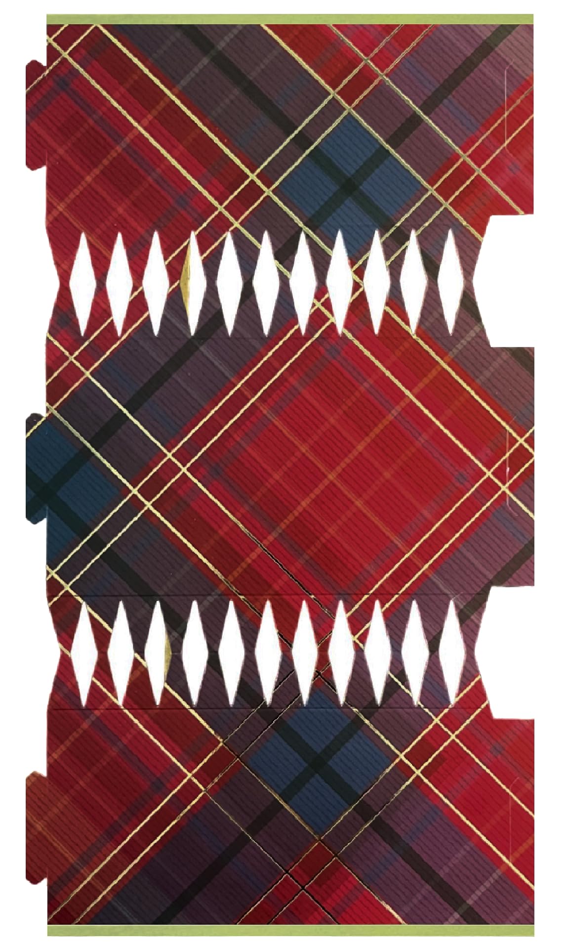 Simply Products Tartan. 6Pc Make And Fill Your Own Christmas Party Cracker Kit - Festive Seasonal Cracker Craft Diy Kit (Tartan.)