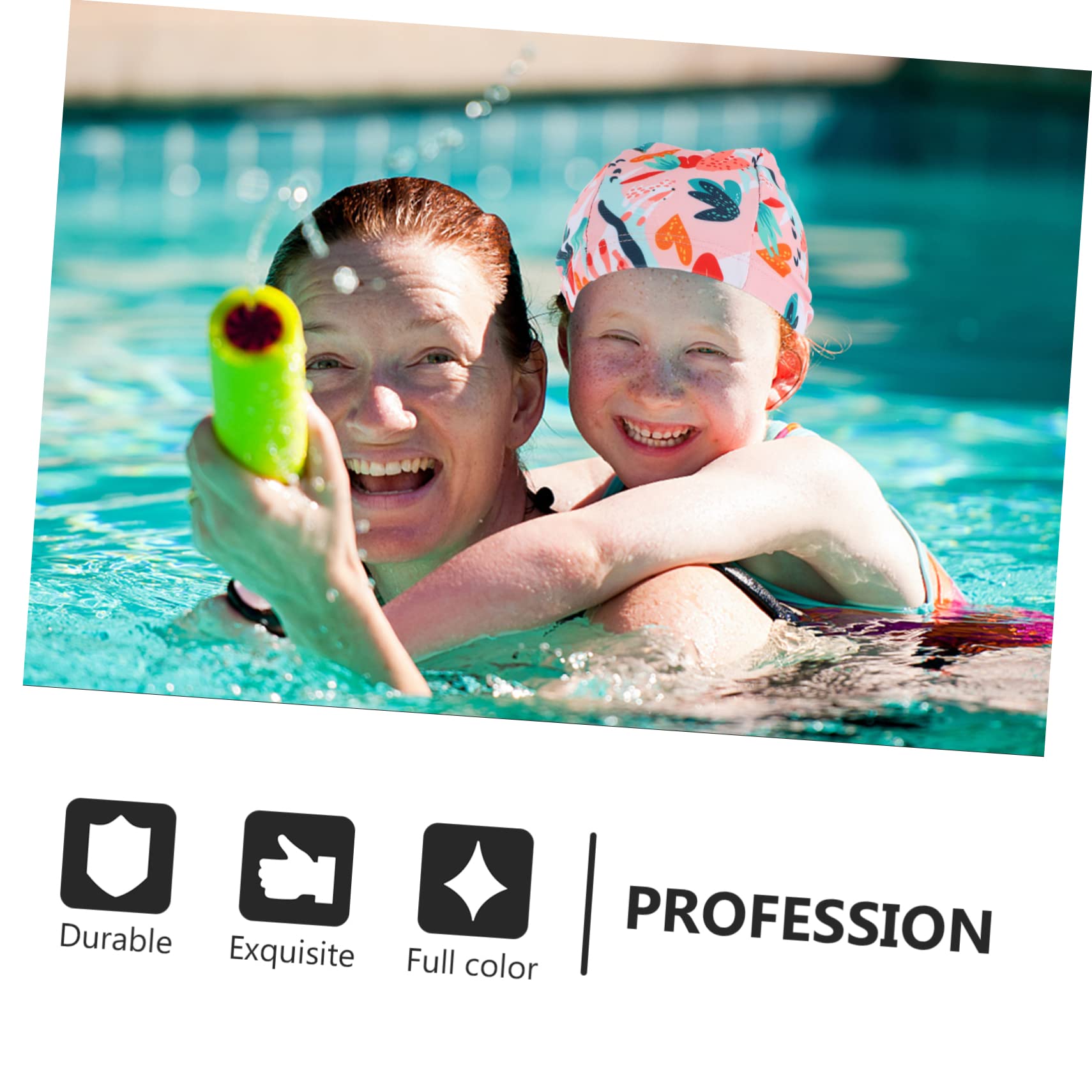 Natación para Dibujos Animados Cómodos Y Elásticos para Piscina Y Playa Mantienen El Cabello
