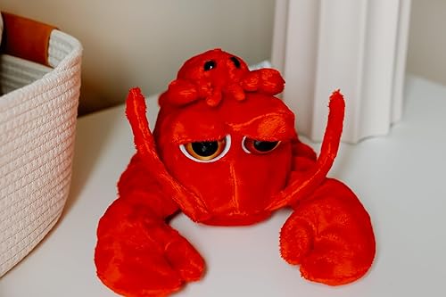 Miniatura 7 de The Petting Zoo Peluche de langosta para mamá y bebé, regalos para niños, animales del océano Pocketz, juguete de peluche de langosta de 15 pulgadas