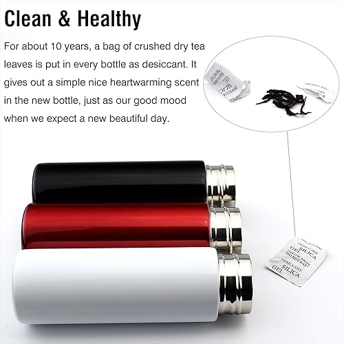 Miniatura 8 de Mini botellas de agua para bolso, bonita botella pequeña para lonchera para niños, frasco de acero inoxidable con aislamiento delgado para bolso con