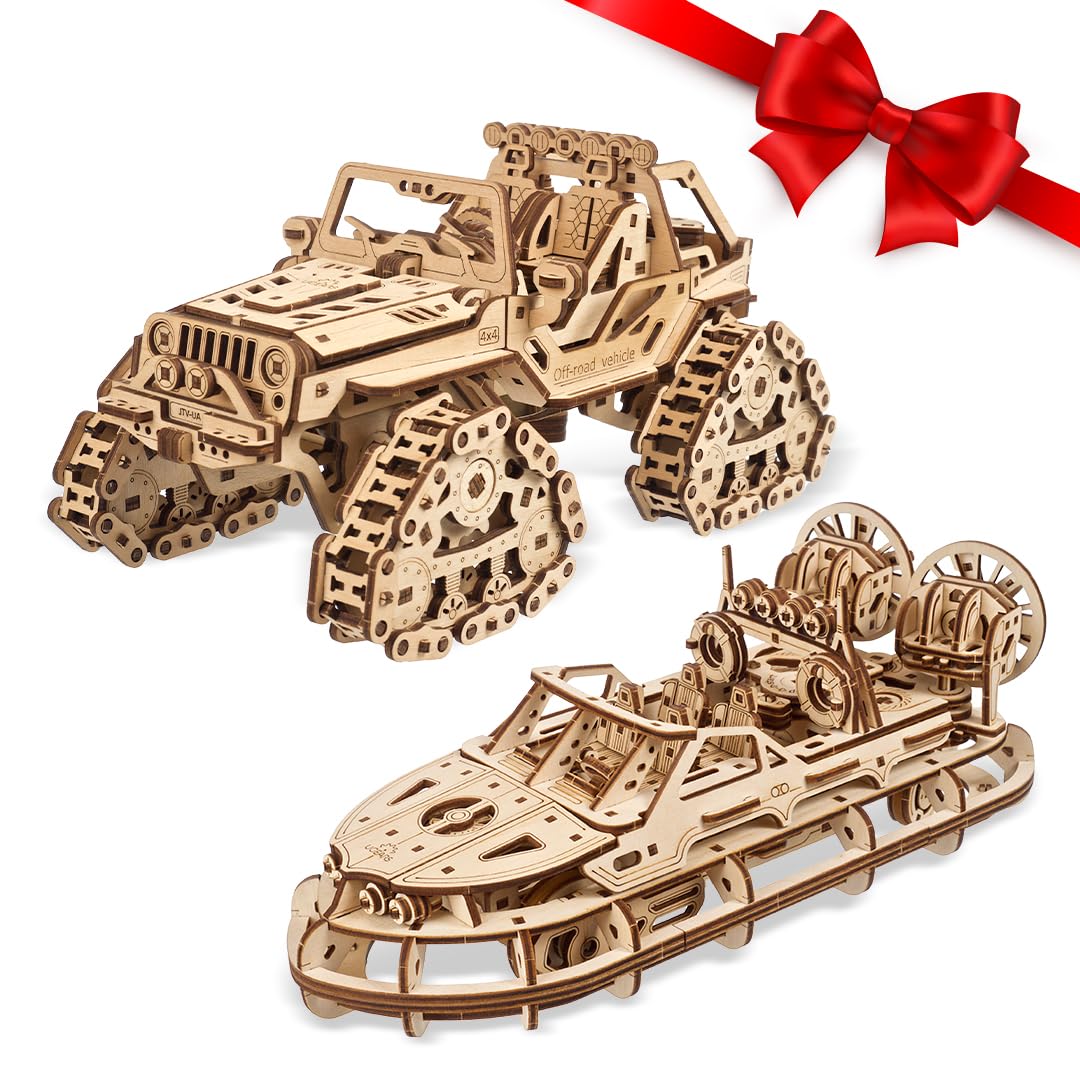 Amazon.com: UGEARS Bundles 3D Puzzles - Tracked Off-Road Vehicle