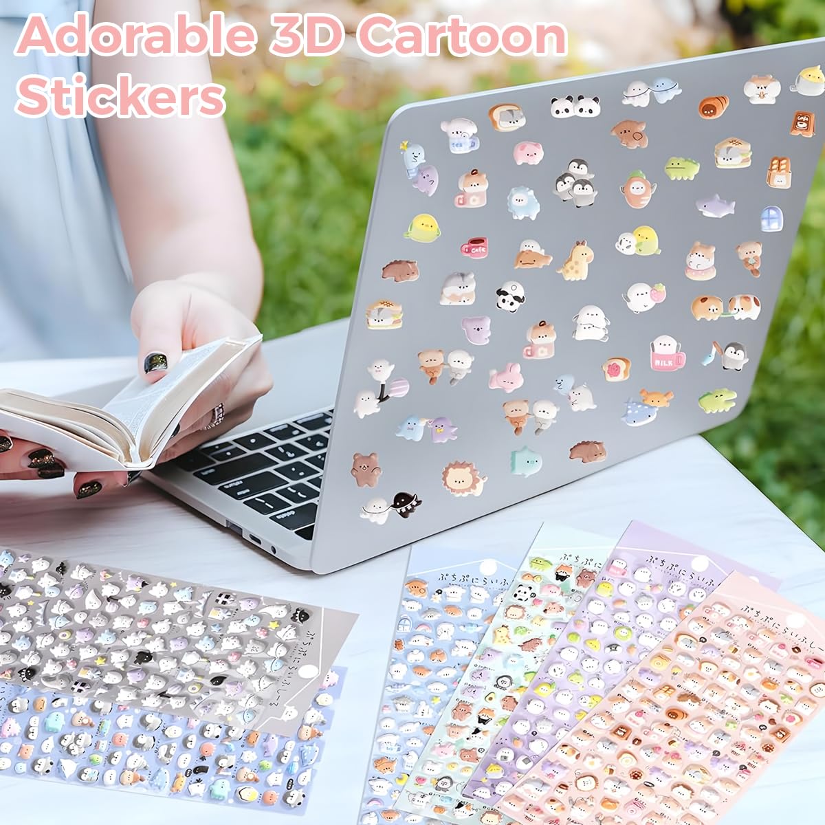 Kawaii Puffy Stickers - Decorate Your Phone! -5 Kawaii Puffy Stickers - Decorate Your Phone! -5