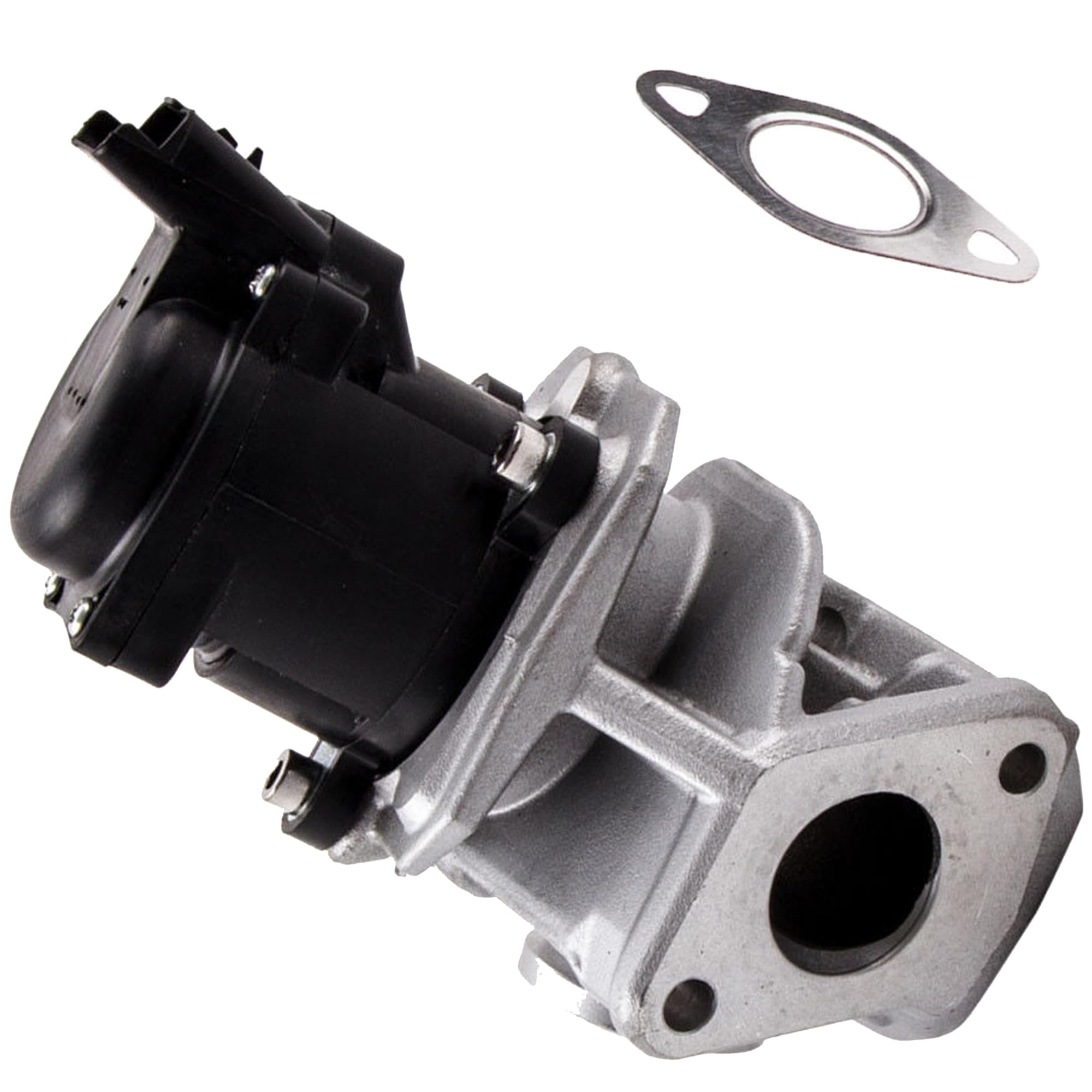 Partsline Soupape Vanne EGR compatible avec Berlingo, C2, C3, C4, C5, Jumpy, Scudo, C-Max, Fiesta, Focus, 206, 207, 3008, 307, 308, 407, Expert, Partner 1,6L 1,6 HDI JTD DDiS - 1618NR 9649358780