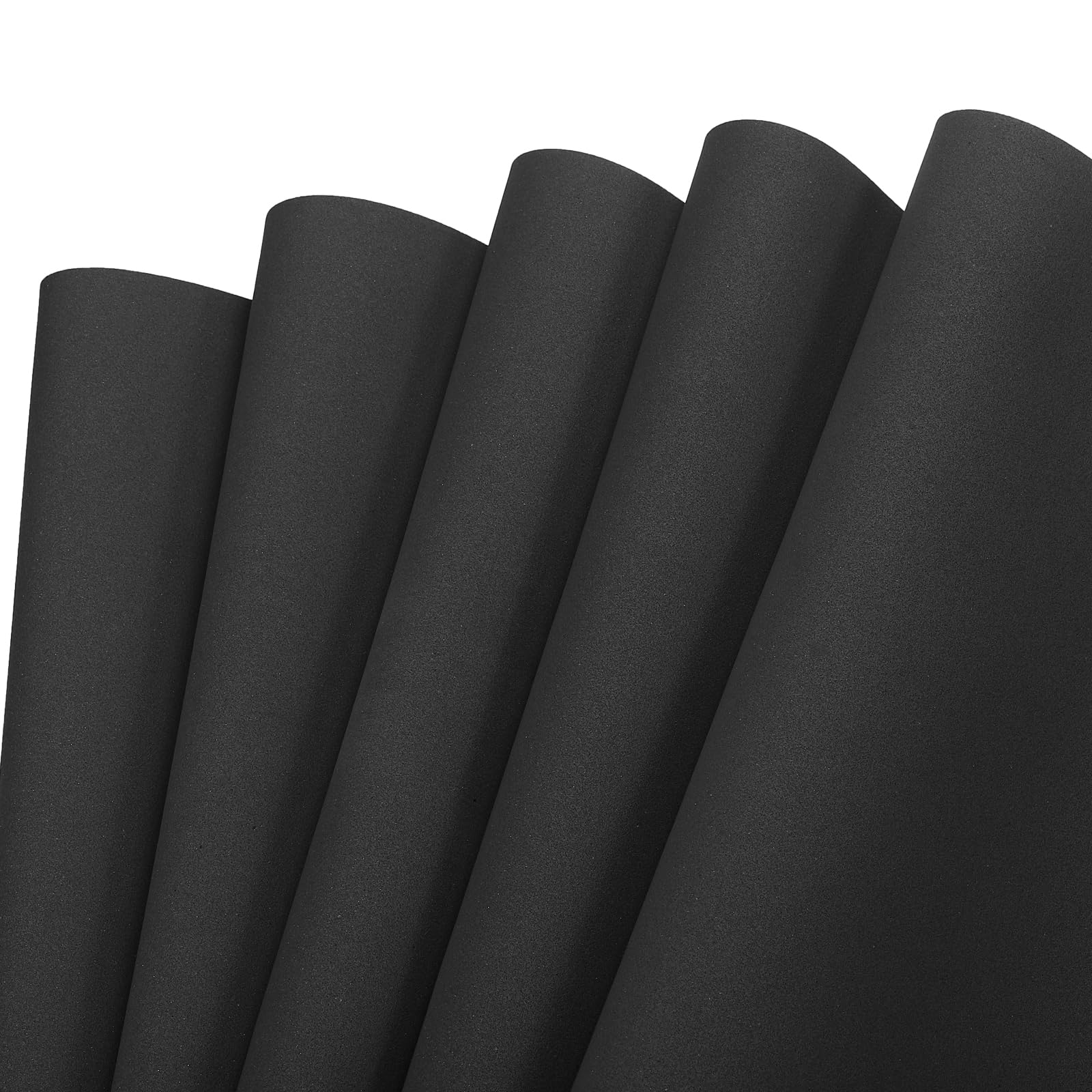 Mousse EVA noire 5mm lot de 5 feuilles de 50x50 cm pour cosplay et loisirs créatifs