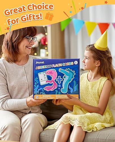 Miniatura 6 de JoyCat Tarjetas flash adicionales  78 agujeros perforados matemáticos tarjetas flash para niños pre K, 1, 2, 3er grado, juegos de manipulación