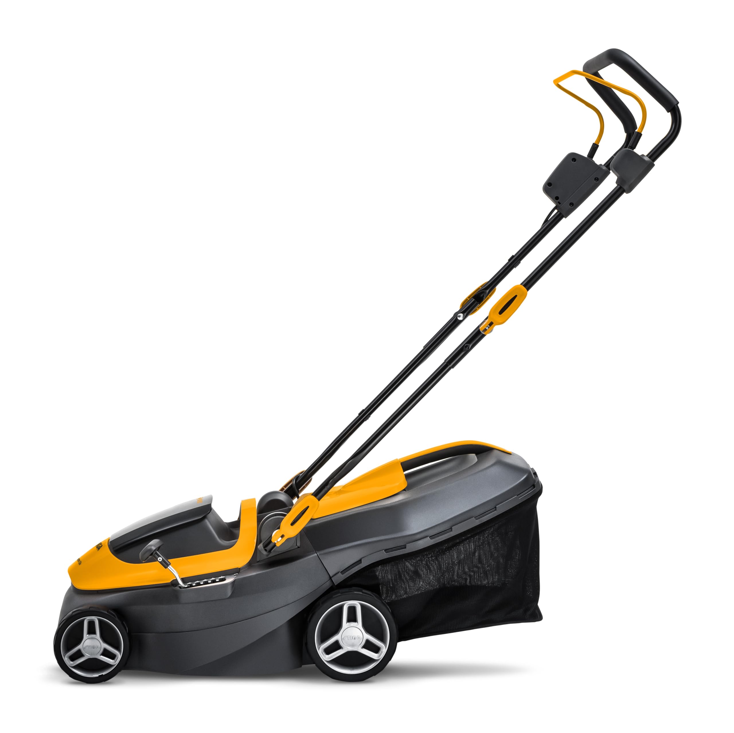 Stiga Cortacésped a batería SLM 136e Kit, 34 cm de Ancho, con 2 baterías de 20 V 2 Ah y Cargador