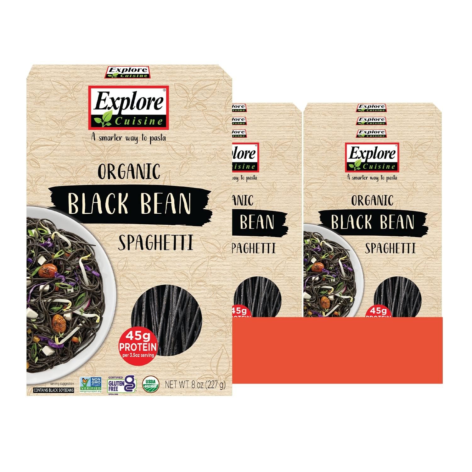 Explore Cuisine Edamame Spaghetti, Organic, 200g (Pack of 1) — view 5