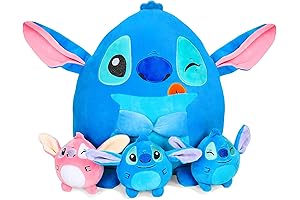 Cuddle-Worthy Stitch Squishmallow Family