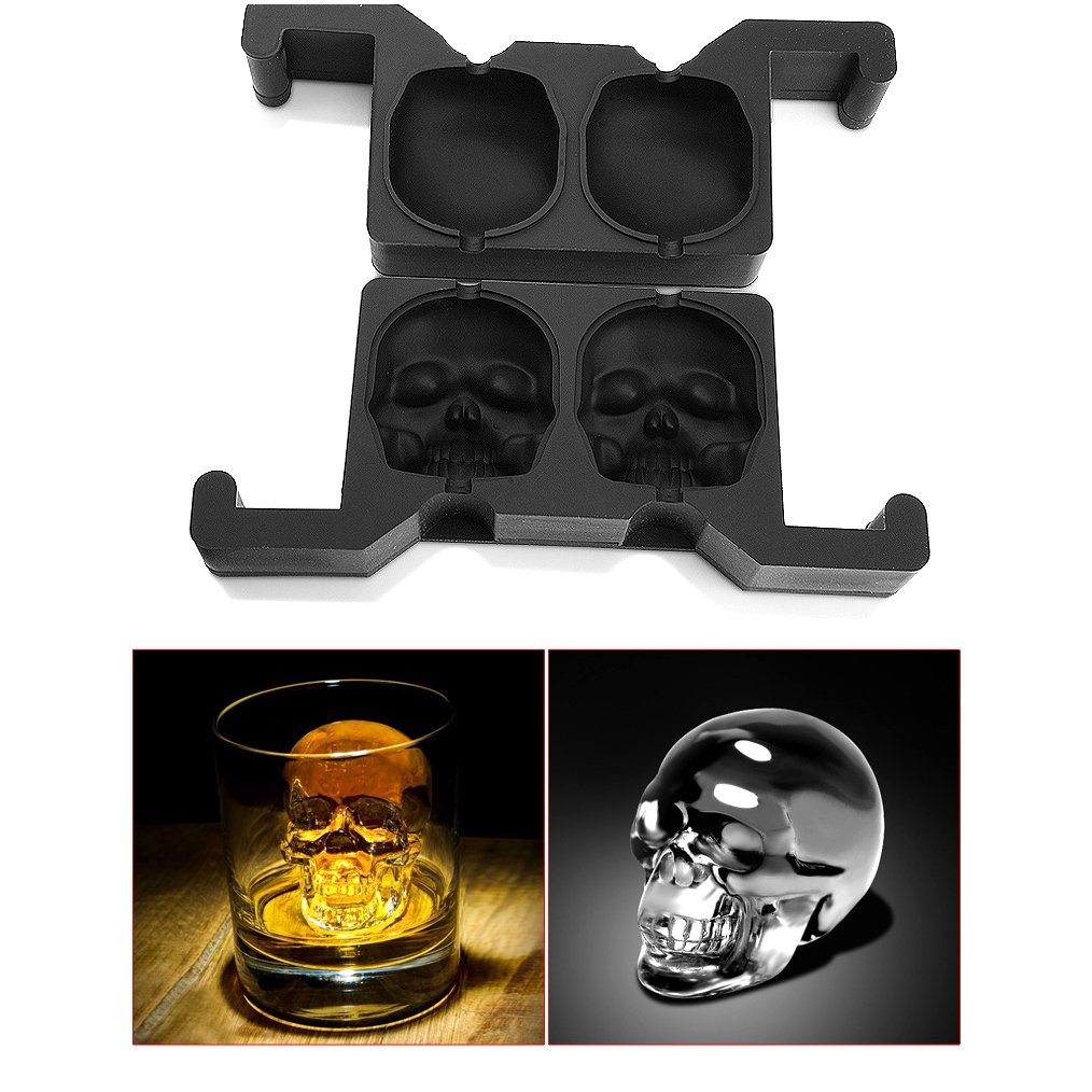 Jisen CrystalClear ice Ball Maker for The Home Bartender. Make 2