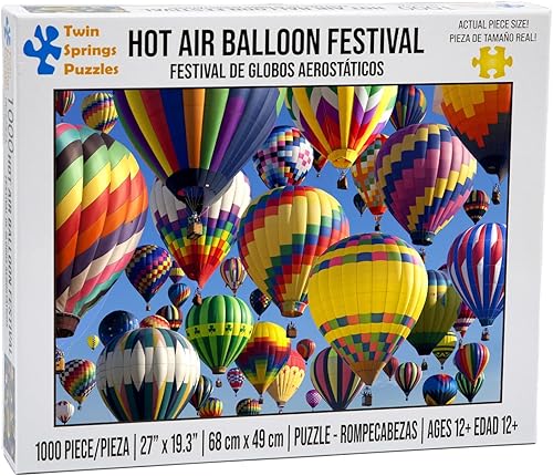 Hot Air Balloon Festival Twin Spring Goods Rompecabezas de 1000 piezas 1000 piezas