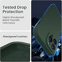 Vista 143 de FireNova Designed for iPhone 13 Pro Max Case, Silicone [Camera Protection] Phone Case with [2 Screen Protectors], Soft Anti-Scratch Microfiber Deep