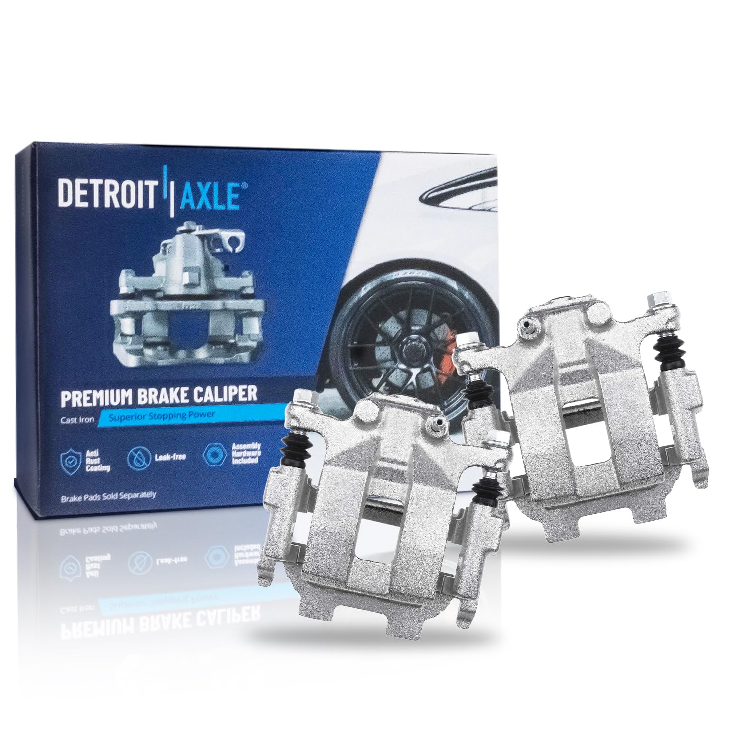Detroit Axle - Rear Brake Calipers for 2009-2014 2016-2018 Nissan Maxima