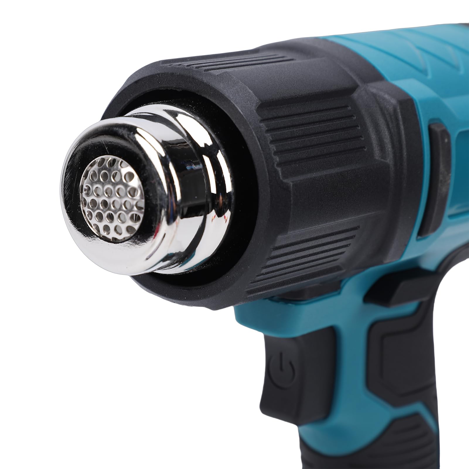 Asixxsix Pistola Termica Senza Fili, 350 W, Temperatura Regolabile da 60 a 540 °C, Pistola Ad Aria Calda Portatile, 3 Ugelli, 4 velocità del Flusso D'aria, per Termoretrazione