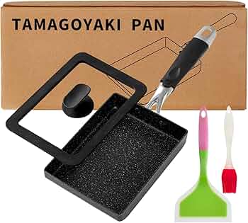tamago♪ Amazon.com: XZHOUSE Japanese Omelette Pan, Nonstick