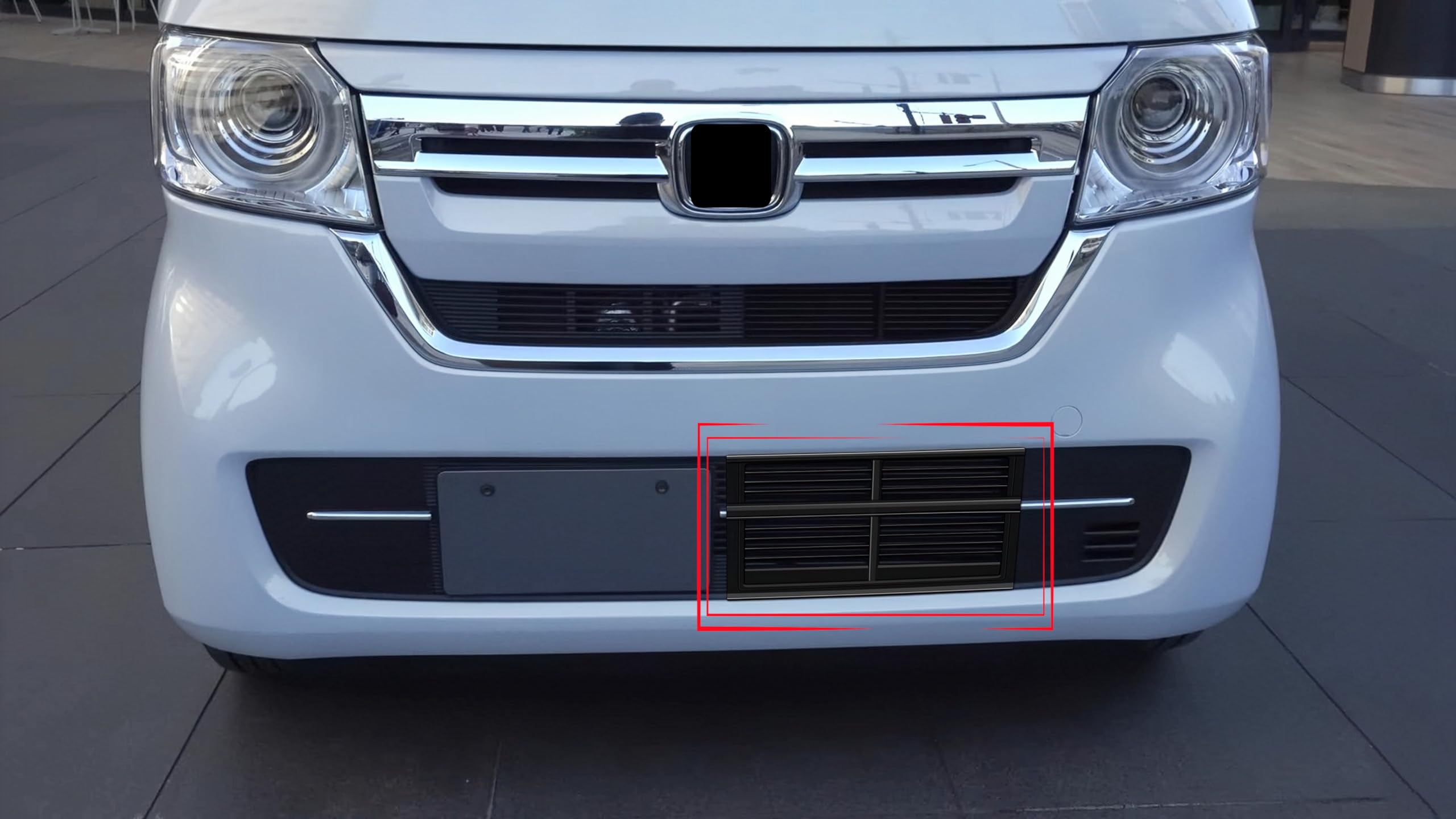 3、6スレ傷　ホンダ　N-BOX JF3 JF4 右フロントロアグリル Amazon | Vgafuze 適用N-BOX JF3/4 マイナーチェンジ後 専用設計