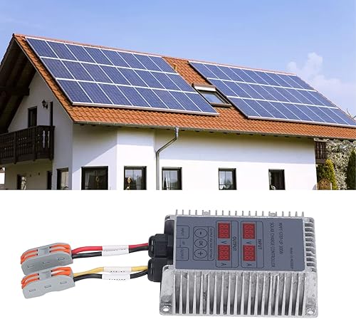Miniatura 7 de Boost - Controlador de carga de batería solar, pantalla de 24 a 85 V, ajuste del controlador de carga de batería solar MPPT solar, controladores de