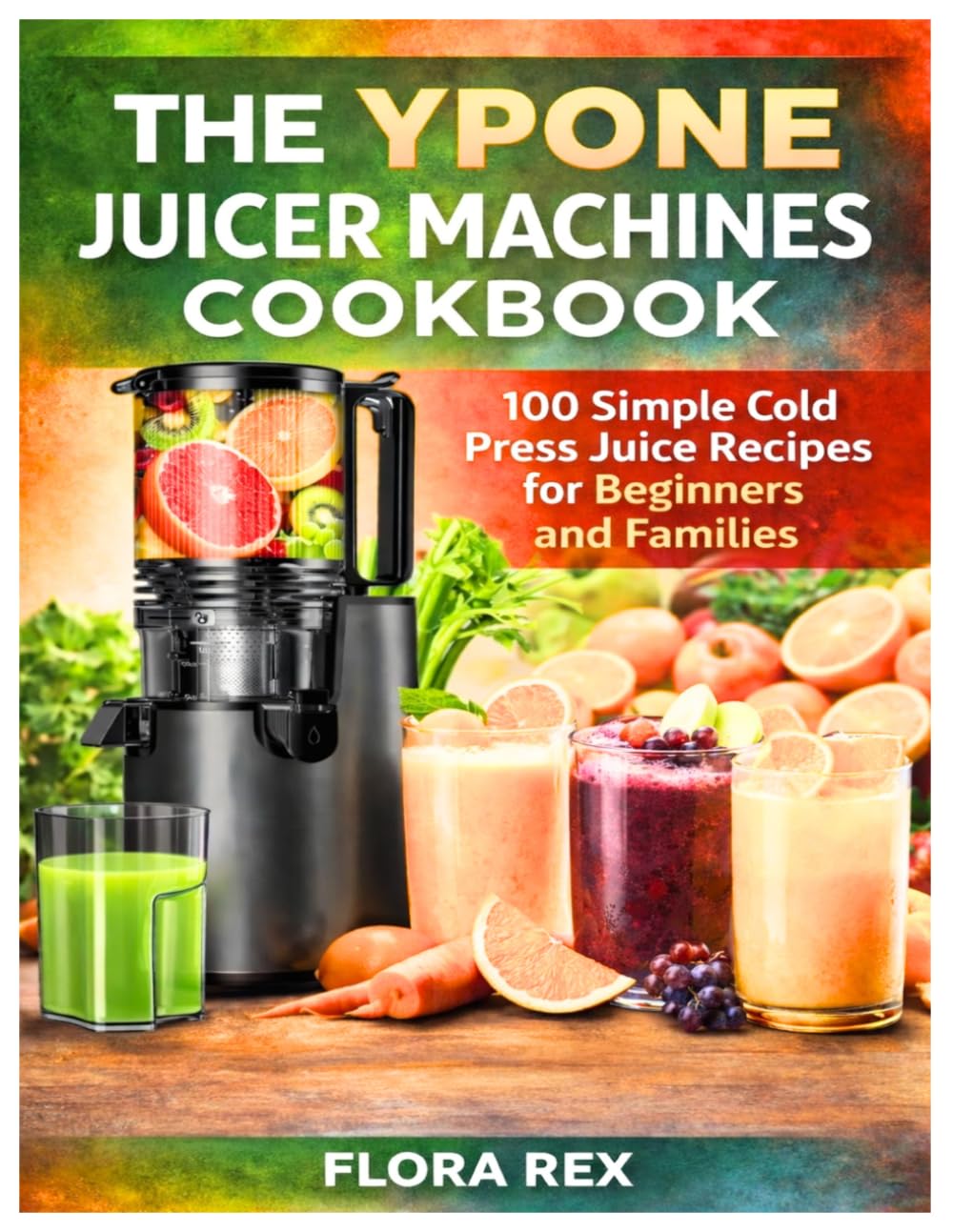 THE YPONE JUICER MACHINES COOKBOOK: 100 Simple Cold Press Juice Recipes for Beginners and Families