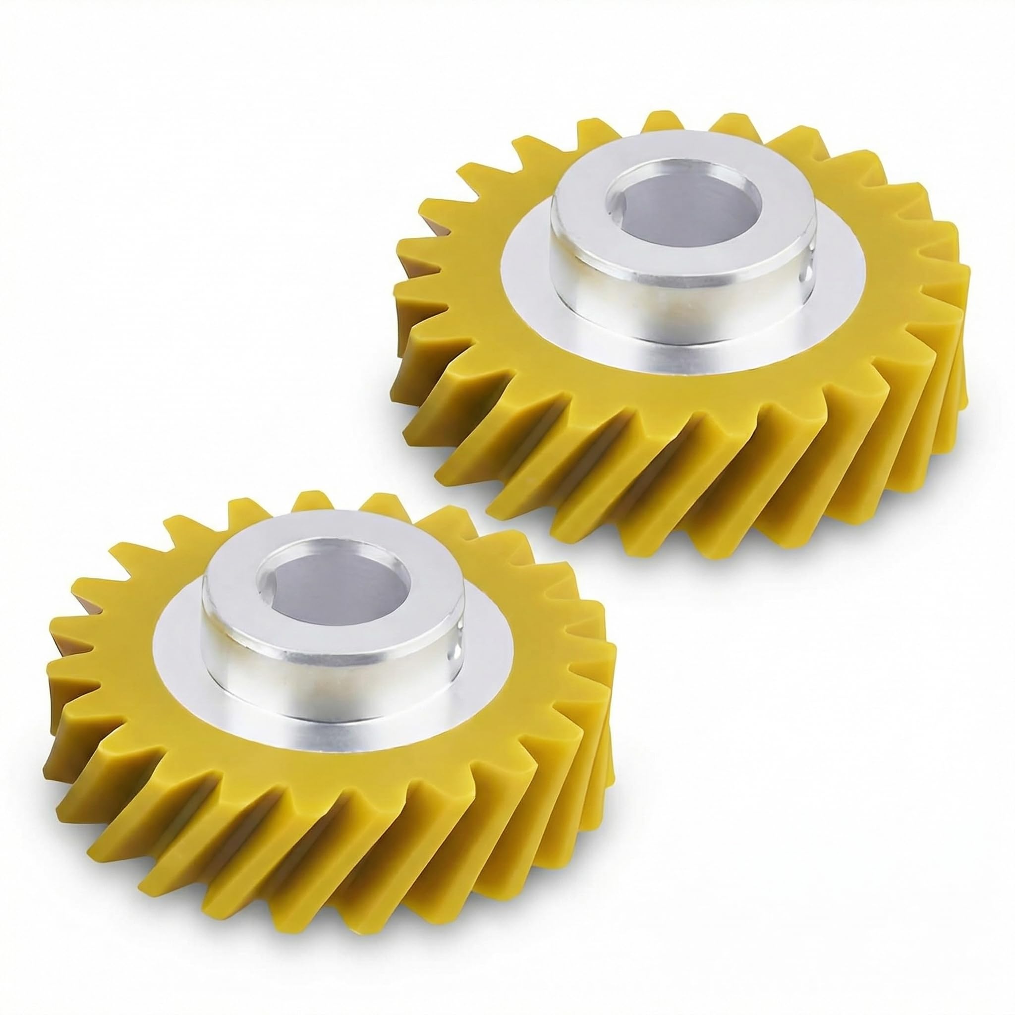 Replacement W10112253 Mixer Worm Gear, Nylon Gear for for 4.5QT & 5QT Stand Mixers, Compatible with 4161531 4162897, WPW10112253 WPW10112253VP, Mixer Worm Gear Replacement