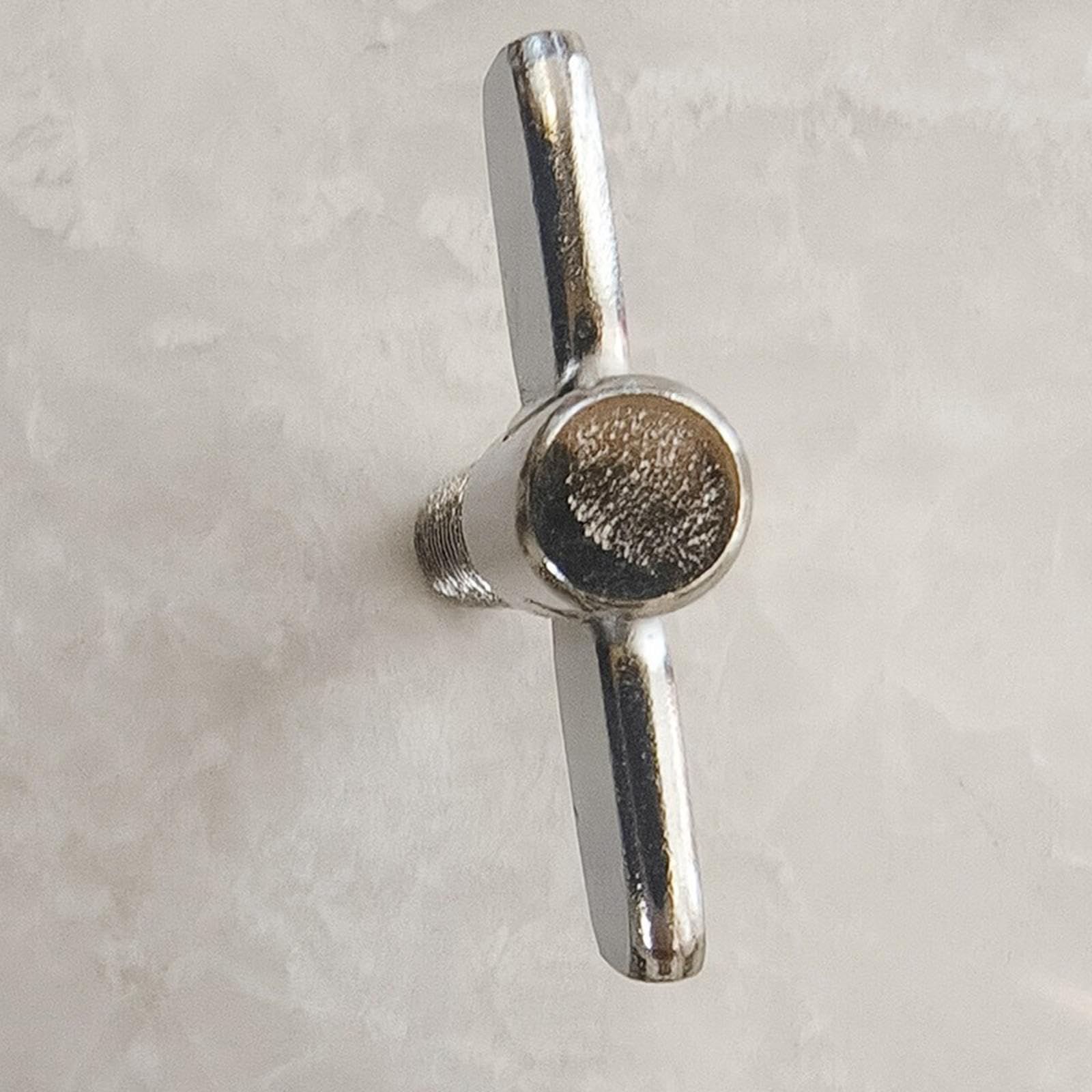 Vaveren 6 Pieces Cymbal Stand Wing Nuts Screws Replacement Accessories Drum Accessories with Hand Knob Screws 20mm Length for Drum Set