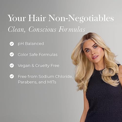 Miniatura 3 de Jon Renau Desenredante suave HD, spray desenredante sin enjuague para pelucas sintéticas y extensiones de cabello, spray desenredante reductor del