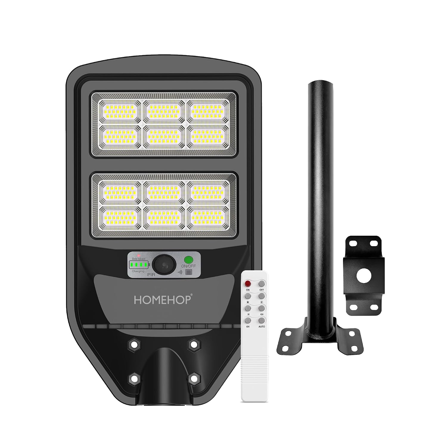 Homehop Solar Street Light Outdoor Waterproof 120 Watt LED Wireless Motion Sensor Lamp with Pole for Home, Garden, Wall, P... - Review, Price and Buying Guide