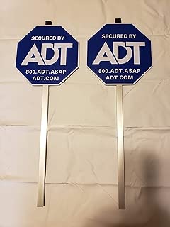 ADT Signs New Stake and Stickers LIQUADATION Please Read - coolthings.us