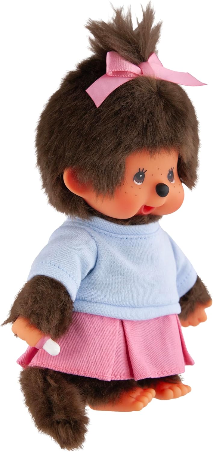 Monchhichi Skirt Girl 8" Plush