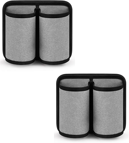 Accmor Portavasos de viaje para equipaje, soporte universal para maleta, manos libres, para bebidas, maleta, taza de equipaje, regalos para