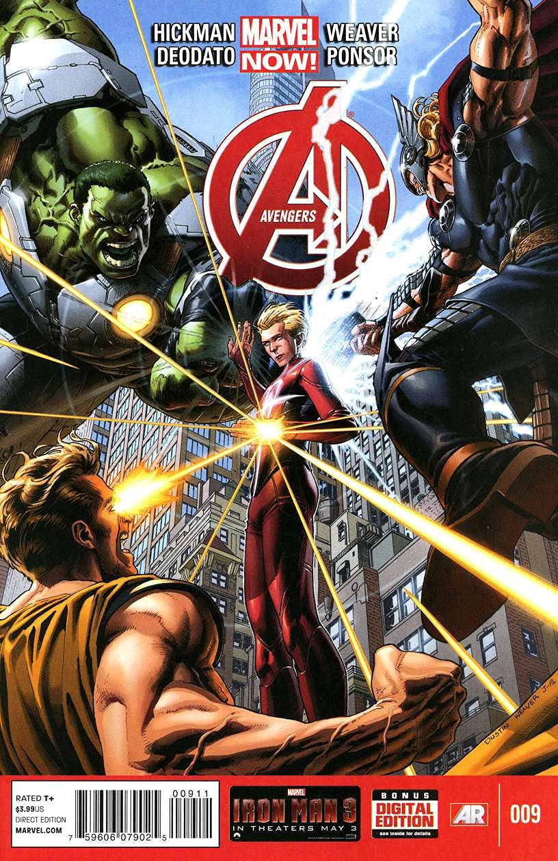 Amazon.com: Avengers (5th Series) #9 VF/NM ; Marvel comic book