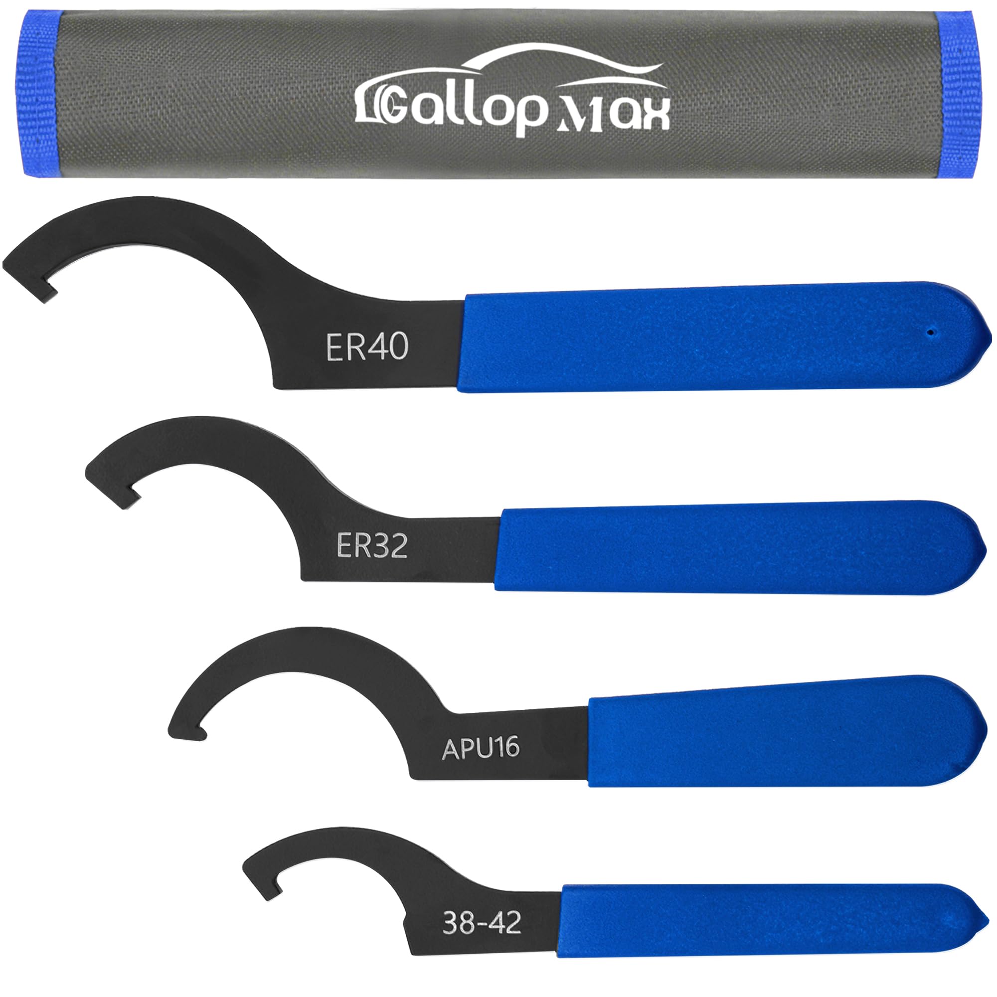 4Pcs Coilover Spanner Wrench Shock wrenches Adjustable Spanners Tool Set