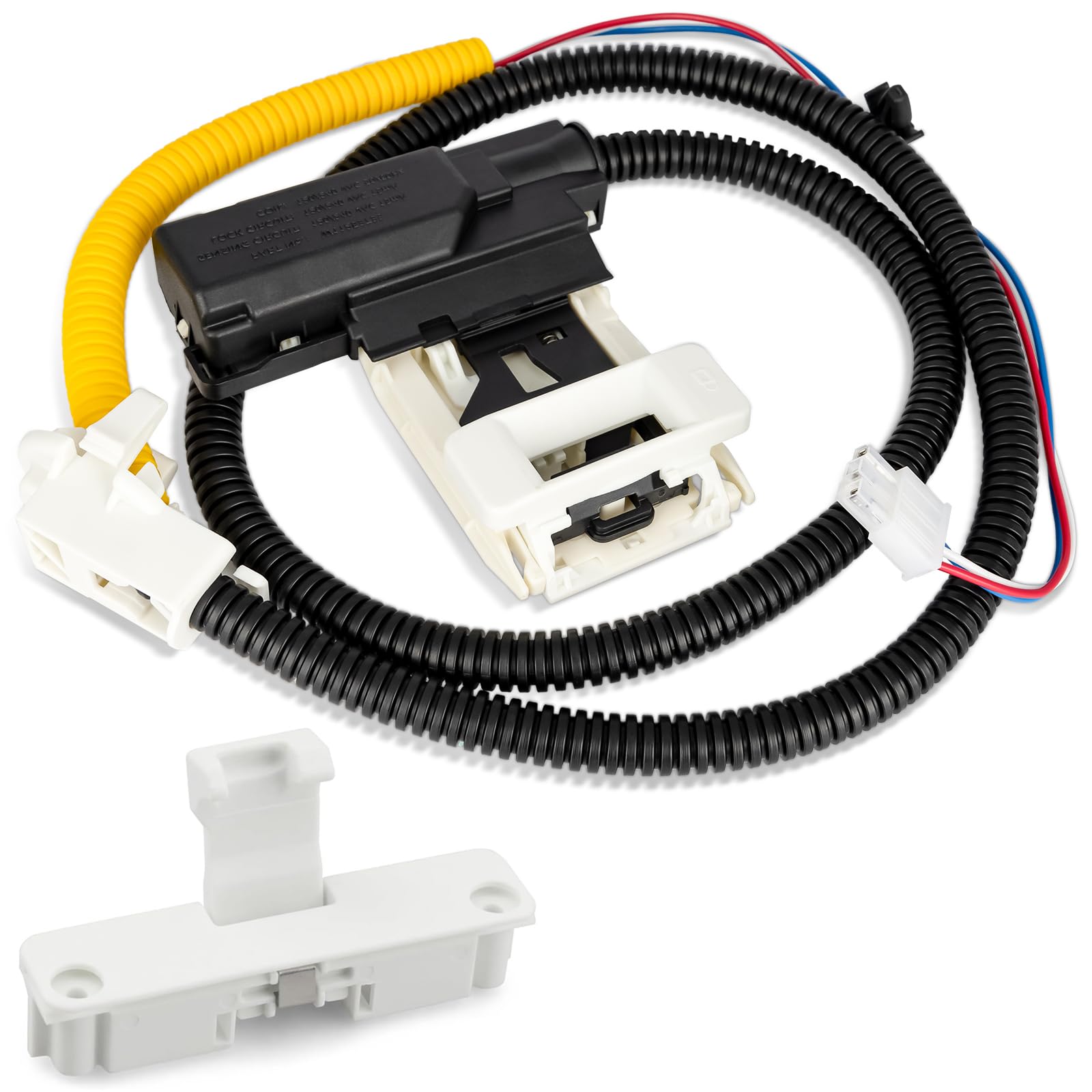 Verrou de couvercle W10682535 pour laveuse Whirlpool Maytag