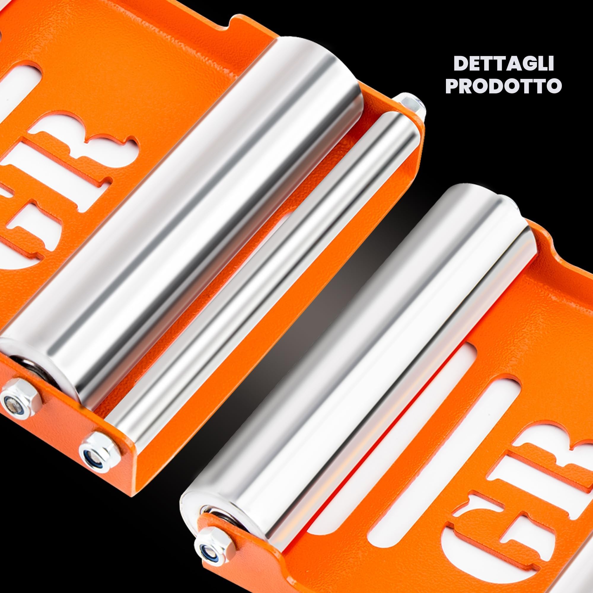 GrandpitStop - Rullo per pulizia ruote moto, per pulizia pneumatici e lubrificazione catena - Cavalletto ruota Groller (Medio (bici < 485 libbre))