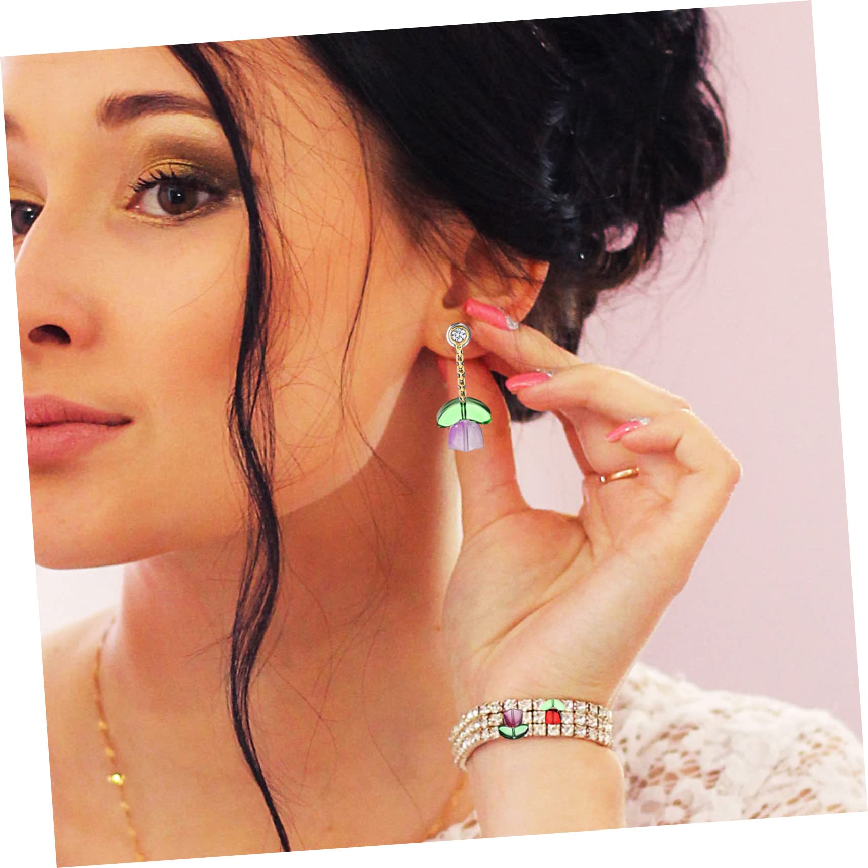 Angoily 3 Set Forma Per Creazioni Diy Kit Fai Da Te Per Braccialetti E Gioielli Colorati Accessori Artigianali Unici 80 Pezzi * 3