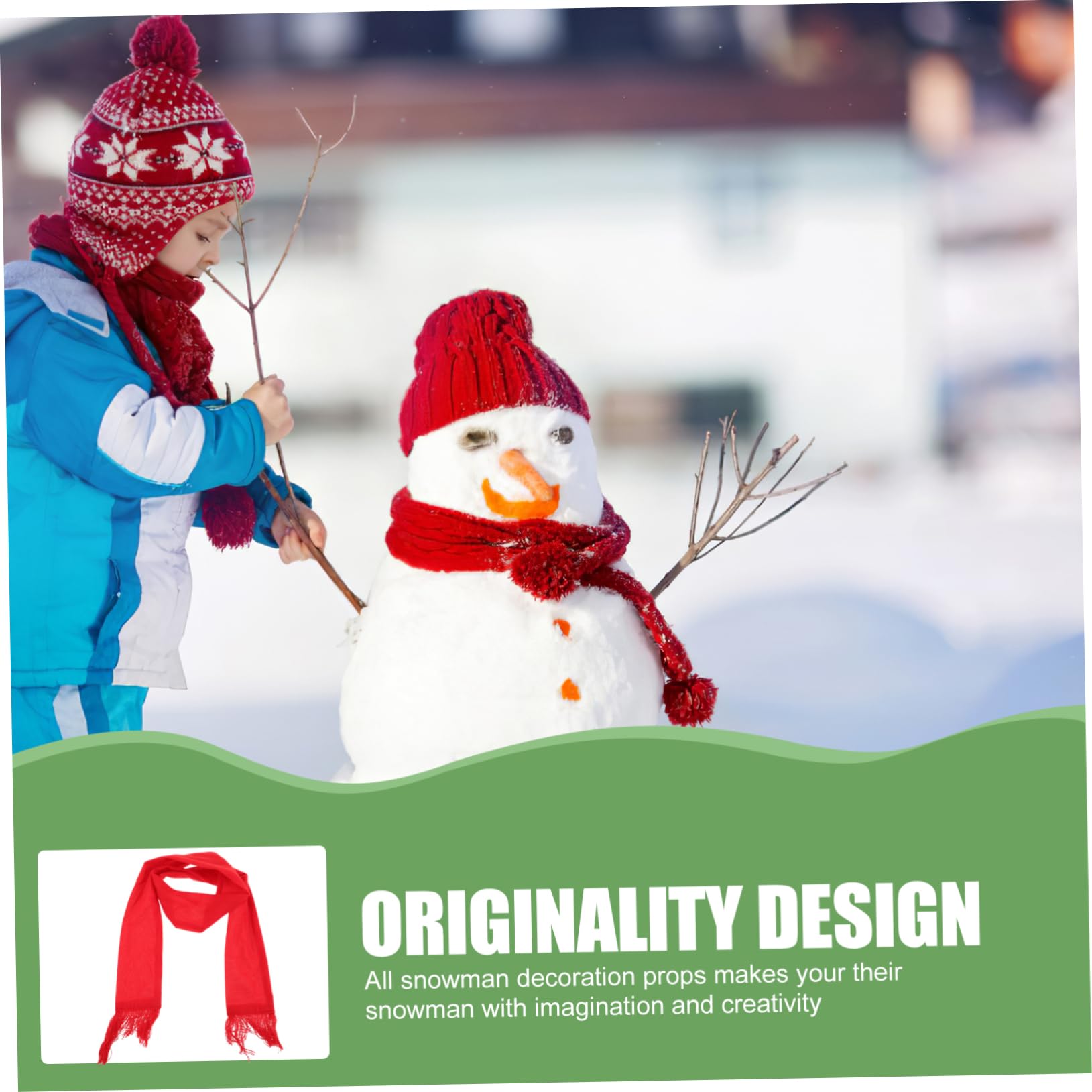 PRETYZOOM 2 Sätze Schneemann Verkleiden Sich Spielzeugzubehör Zum Bauen Von Schneemännern Schneemann-Kleidungsset Schneemann-Ornament-Set Für Weihnachten Festliches Accessoire Holz