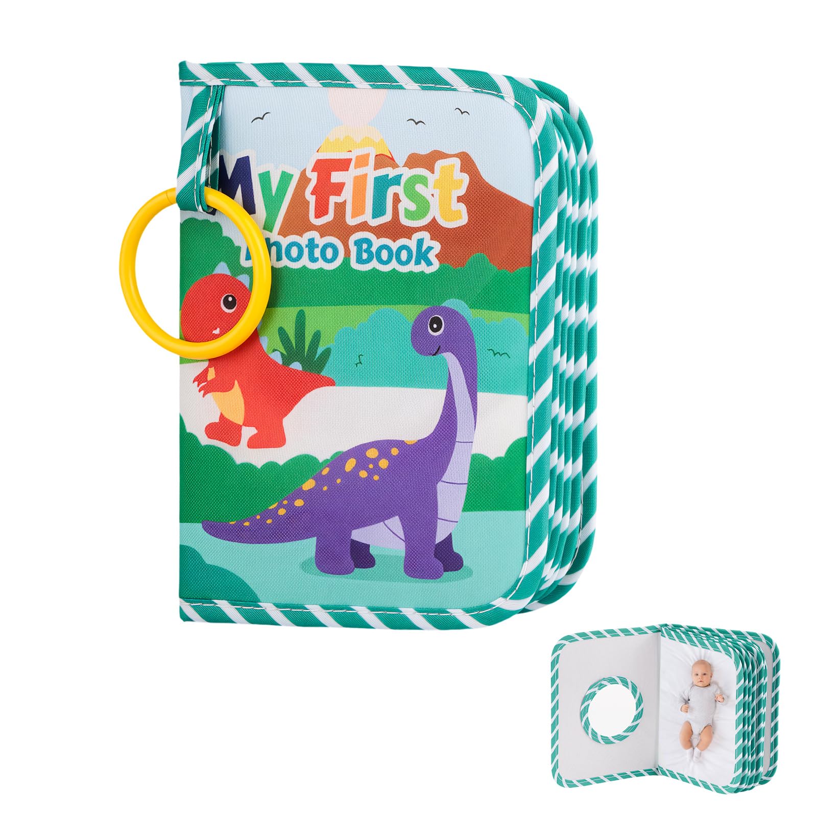 Baby Photo Album Soft Book, Soft Baby Photo, First Album, Memory Book from Birth