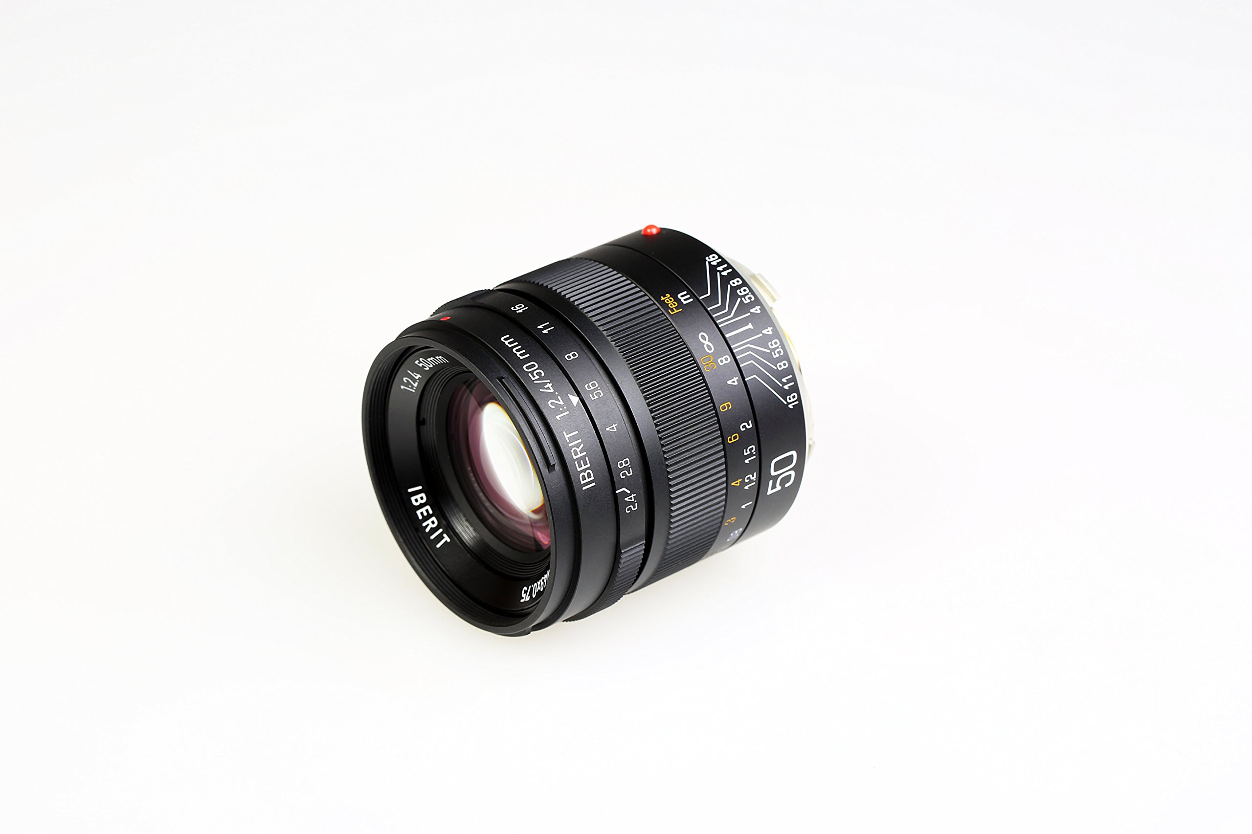 KIPON 単焦点レンズ IBERIT (イベリット) 50mm f/2.4 ライカMマウント Frosted Black(つや消し ブラック) Amazon | KIPON 単焦点レンズ IBERIT (イベリット) 50mm f/2.4
