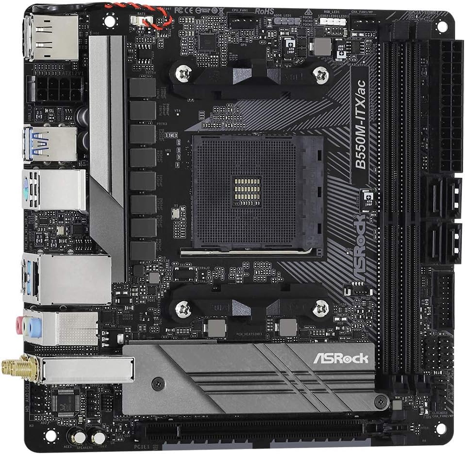 Asrock B550M-ITX/ac Socket AM4 mini ITX AMD B550 Asrock B550M-ITX/ac Socket AM4 mini ITX AMD B550