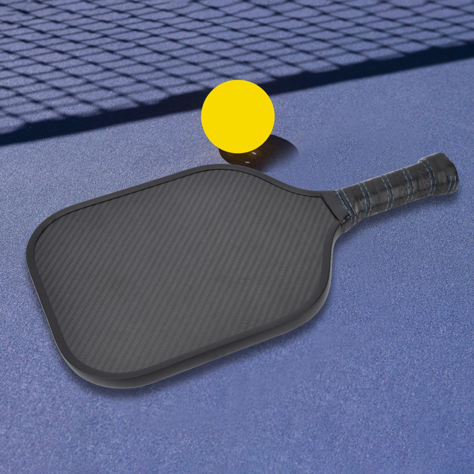 Pala Pickleball Portatile in fibra di carbonio con racchetta da allenamento Controllo ottimale della palla Sport all'aperto