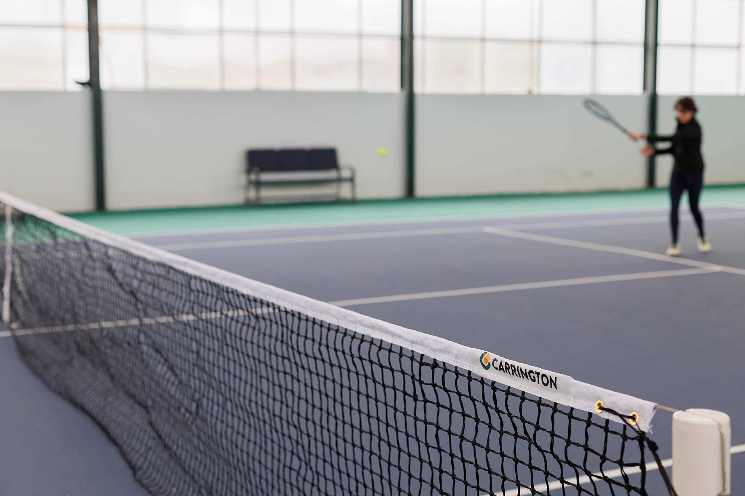 Filet de Tennis Expert 3 mm Nylon - Mailles Doubles sur Toute la Hauteur