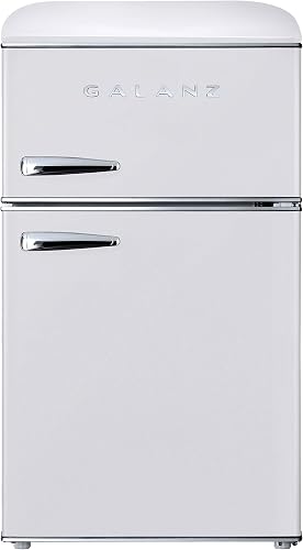 Galanz GLR31TWEER compact refrigerator, White