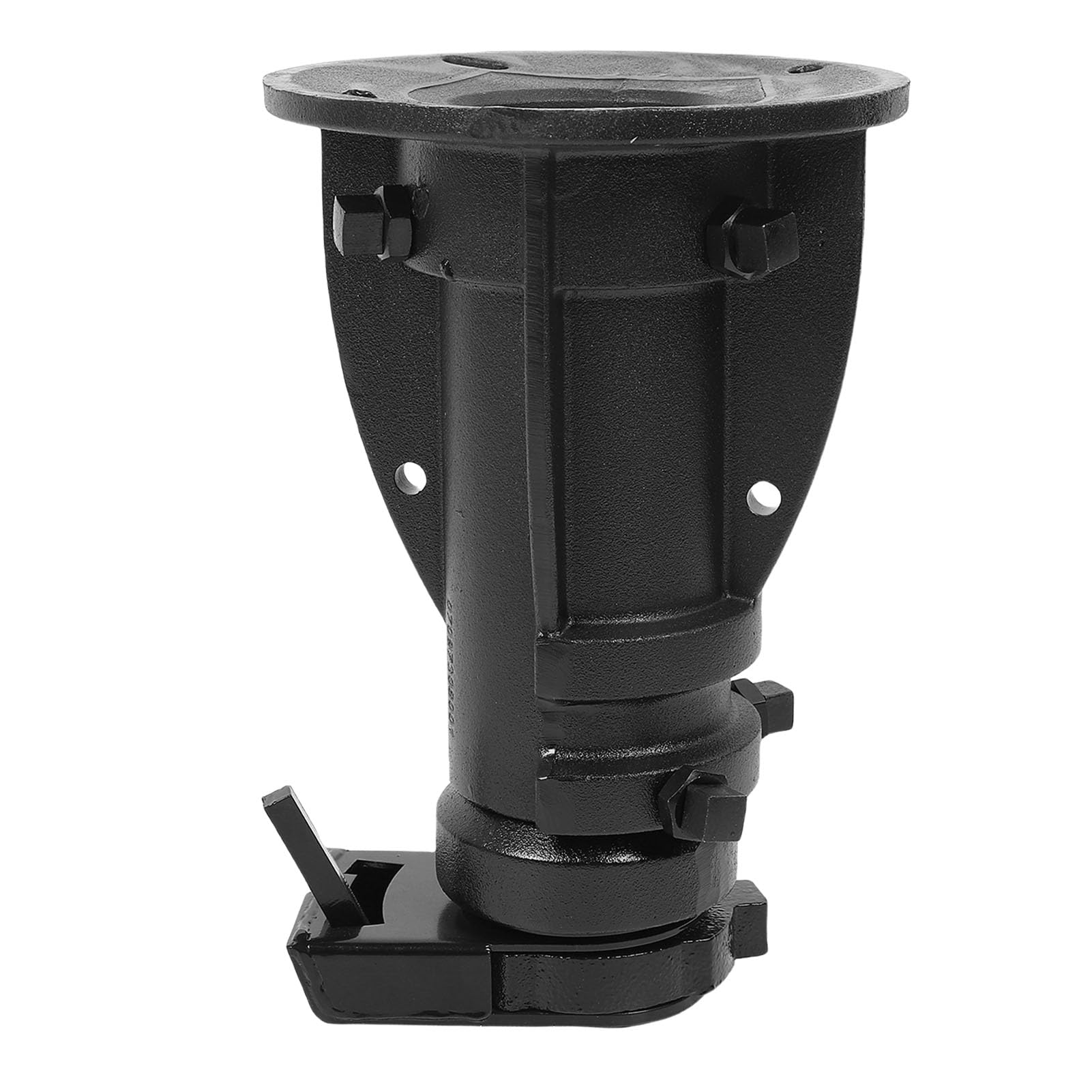RiToEasysports Regulowany Adapter Siodła na Gęsiej Szyi, Siodło z amortyzacją ze Stali Stopowej na Adapter Gęsiej Szyi, wysokość od 12 do 16 Cali, 20000 Funtów, do Przyczepy Kempingowej RV