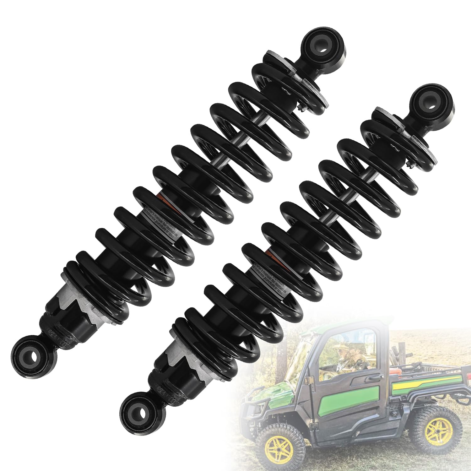 Photo 1 of Blrack Rear Shock Absorber Pair for John Deere Gator XUV