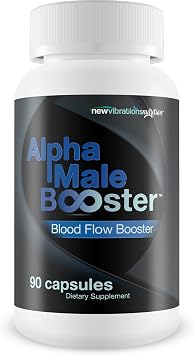 Alpha Male Booster - Our Best Prime Trt Blood Flow Supplement - Vasodilator Nitric Oxide Booster Supplement - Circulation and Vein Support to Improve Blood Flow 7 Circulation - Alpha Boost Male Pills