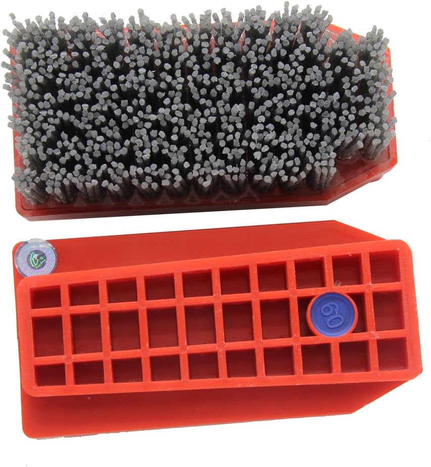 5 Pcs Fickert Strong Antique Brush for Grinding Polishing Granite Stone Grit 3000