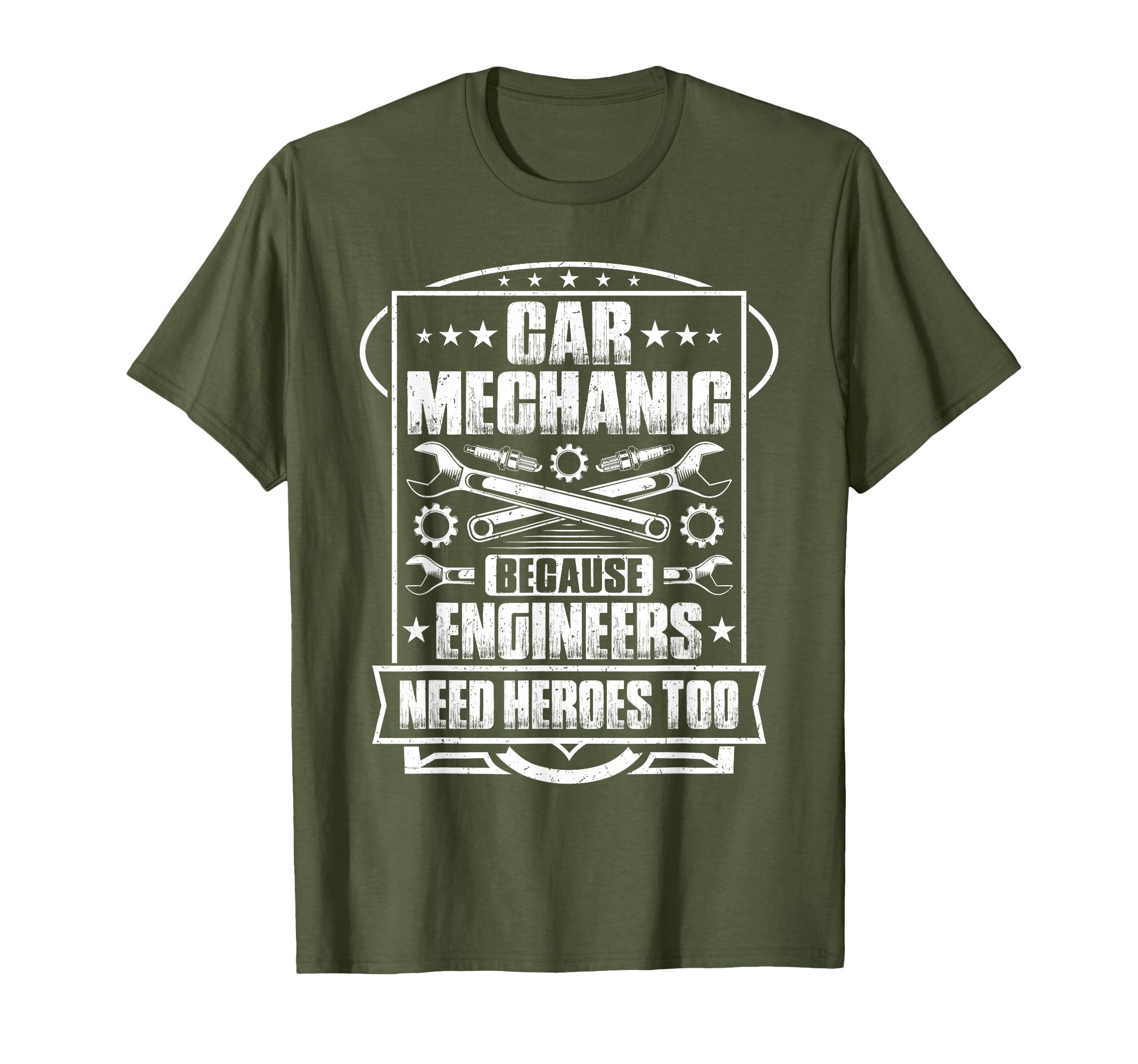 Auto Mechanic Heroes Car Mechanic T-Shirt
