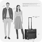 Travel Select Amsterdam Business Rolling Garment Bag