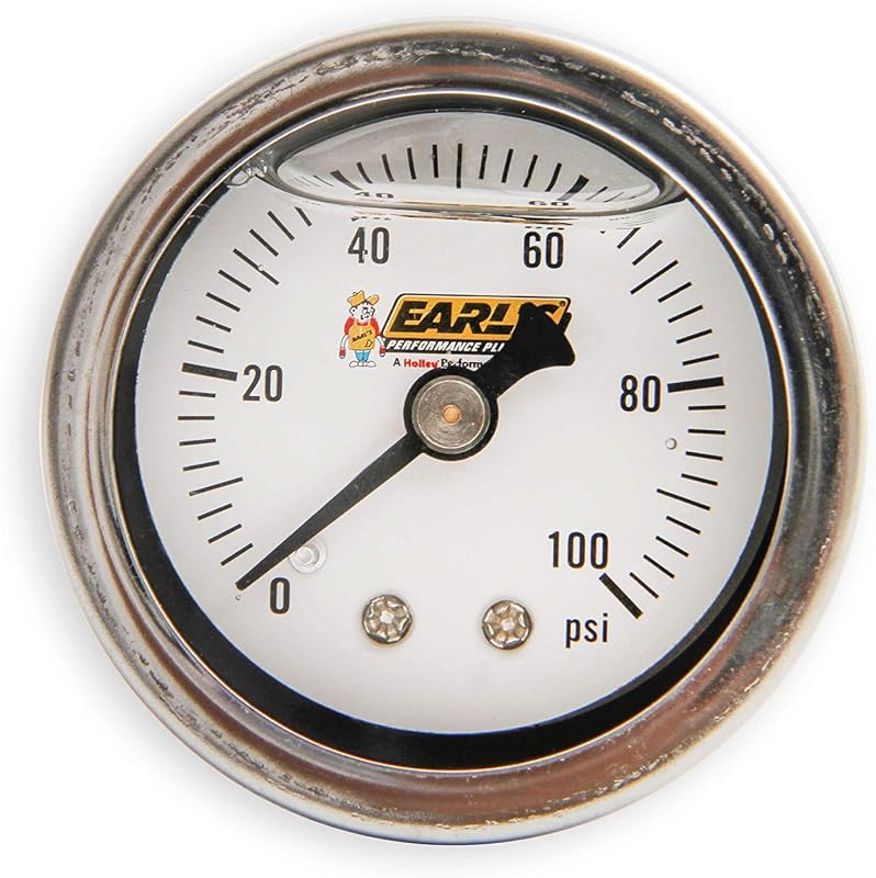 Manômetro de pressão de óleo Earl's Performance 100 psi 100187ERL – 1 unidade